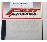 Autocollants décalcomanes 41007 1:48 Décalcomanes FAST FRAMES P-51B MUST ANG