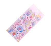 Autocollants, Décalcomanie Mini Avec Design De Remplissage D'Eau, Petite Décalcomanie D'Eau 3D, pour Valises Bagages Carnet Lunettes Tablette Agenda Journaux Ordinateurs Portables Guitares