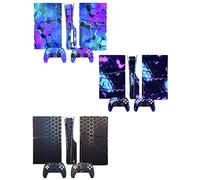 Autocollants Décalcomanies pour PS5 Slim Console Full Set ps5 Skin Cover Stickers PS5 Slim Accessoires (0040)