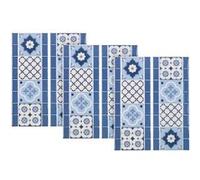 Autocollants décoratifs 3D (x3) - 31 x 25 cm - Faïence Belle époque G