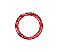 Autocollants Décoratifs Bouton Démarrage Un Clic Pour Série 3 E90 E92 E93 2009-2012(Rosso)