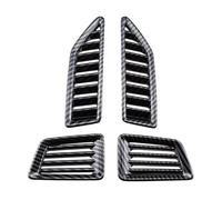 Autocollants Décoratifs/Cache En ABS Effet Fibre De Carbone Pour Ford Pour Everest Et Pour Ranger 2016-2021 Conduite À Gauche LHD Moulages intérieurs(Dashboard vent cover)