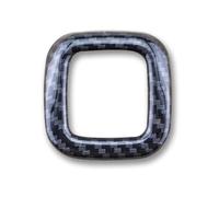 Autocollants Décoratifs/Cache En ABS Effet Fibre De Carbone Pour Ford Pour Everest Et Pour Ranger 2016-2021 Conduite À Gauche LHD Moulages intérieurs(Trunk button frame)