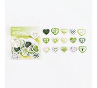 Autocollants Décoratifs Colorés En Papier, 45 Pièces/Paquet, Bulle De Signal De Coeur, Pour Bricolage