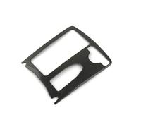 autocollants décoratifs Compatible avec Benz C W204 2009 2010 2011 2012 2013 Autocollant intérieur voiture conduite à droite panneau décoration pour porte-gobelet(Black RHD)