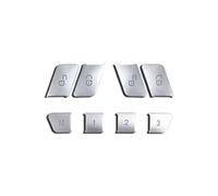Autocollants décoratifs Compatible Avec Benz B C W204 W212 GLA GLK CLA GL ML GLE Cache-bouton De Lève-vitre Autocollant Pour Panneau De Commande.(Type F)