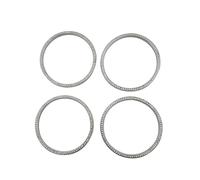 autocollants décoratifs Compatible avec Benz Classe E W213 2016 2017 2018 2019 Garniture décorative en cristal pour grille d'aération de la console centrale(Style A)