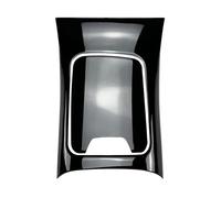 autocollants décoratifs Compatible avec Benz LC X254 GLC260 GLC300 2023 2024 2025 LHD Autocollant pour panneau console centrale voiture décoration intérieure(Black)