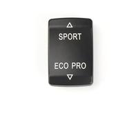 autocollants décoratifs Compatible avec BMW Série 3 F30 Série 4 F32 2012 2013 2014 2015 2016 2017 2018 Interrupteur ESP console voiture bouton stationnement ESP(Black No.2)