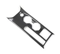 autocollants décoratifs Compatible Avec VW Pour Polo 2019 2020 Coque Protection Console Centrale Levier Vitesse Porte-gobelet(Carbon Fiber)