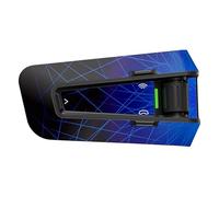 Autocollants décoratifs et de protection colorés pour casque Bluetooth Cardo Edge - Plusieurs styles (97)