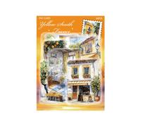 Autocollants décoratifs Flower Town - Série Street Walk - Pour scrapbooking créatif et étuis de téléphone - Fournitures de journal indésirable