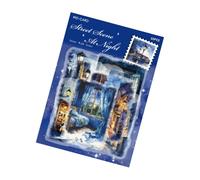 Autocollants décoratifs Flower Town - Série Street Walk - Pour scrapbooking créatif et étuis de téléphone - Fournitures de journal indésirable