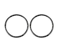 Autocollants Décoratifs Haut-parleurs Portière Voiture Pour Ford Pour Mustang GT 2015-2021(Noir)