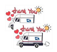 Autocollants décoratifs imperméables pour boîte aux lettres, 12 x 8,1 cm, autocollant avec fonction durable, décoration de boîte aux lettres en PVC robuste, autocollant d'adresse avec