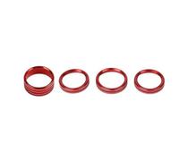 Autocollants Décoratifs Pour Boutons Lève-vitres Voiture En ABS Cache-cadre Pour Jeep Pour Wrangler JK 2011 2012 2013 2014 2015 2016 2017 Décoration Intérieure Voiture(Red)