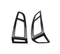 Autocollants Décoratifs Pour Grille D'aération De Pour Ford Pour Focus 3 MK3 2015-2018, Conduite À Gauche Moulages intérieurs(Carbon Black)