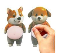 Autocollants décoratifs pour Le Ventre de Chien - Autocollants décoratifs pour Le Journal du Ventre 3D - pour, Adultes, Ordinateur Portable, étui de téléphone Portable, carnet, Agenda