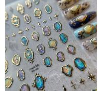 Autocollants Décoratifs Pour Les Ongles 5d",1 Pièce,Décalcomanies,Accessoires De Manucure," - Type 1pcs Ms266