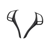 Autocollants DéCoratifs pour Nissan pour Qashqai J11 pour X-Trail pour Teana pour Altima 2013-2018 Garniture Bande Couverture Capuchon Bouton Commutation Volant Fiber Carbone Panneau DéCoratif
