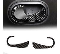 Autocollants Décoratifs Pour Panneau De Commande De Voiture En Fibre De Carbone Ensemble Complet Pour Benz Pour Smart 453 Pour Fortwo 2015-2023 Garniture Console Latérale Voiture( 7)