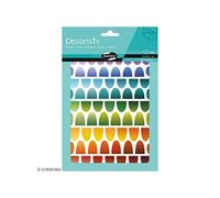 Autocollants Decoraty - Ecailles - Multicolore - 468 pcs