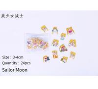 Autocollants Dessin Animé Sailor Moon, Étiquette Scrapbooking, Mignon Kawaii, Décoration Pour Journal Intime, Album, Papeterie De Journal Intime, Diy Bricolage, 12 Modèles