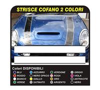 AUTOCOLLANTS DEUX TONS bonnet stickers BANDES CAPOT (AUTRE COULEUR (CONTACTEZ-NOUS))