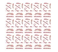 Autocollants D'halloween PVC Tatouages Éphémères 20 Feuilles