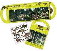 Autocollants dinosaures scène