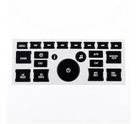 Autocollants D'intérieur Compatible Avec C&evrolet Pour Traverse 2007 2008 2009 2010 2011 2012 Autocollants De Réparation De Bouton De Commande De Tableau De Bord D'autoradio Accessoire Intérieur