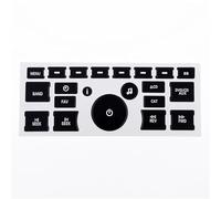 Autocollants D'intérieur Compatible Avec GMC Pour Yukon 2007 2008 2009 2010 2011 2012 2013 2014 Autocollants Boutons Multifonctions Autocollants Boutons Pour Kit D'étiquettes Commutateur Voiture