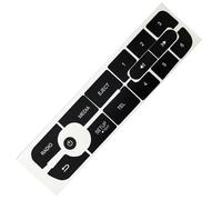 Autocollants D'intérieur Compatible Avec Pour Scenic Autocollants Bouton Panneau Commande Autocollants Réparation Voiture Autocollants Bouton Multifonctions Kit D'étiquettes Commutateur