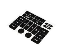 Autocollants D'intérieur Compatible Avec VW Pour Passat Autocollants Bouton Internes Kit Réparation D'autocollants Bouton Autocollants De Bouton Pour Kit D'étiquettes Commutateur De Voiture