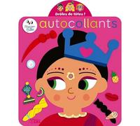 Autocollants - Drôles de têtes ! - Les filles - Dès 3 ans