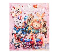 Autocollants du monde des animaux, autocollants d'animaux - Thèmes animaux Autocollants pour bouteilles d'eau,Autocollants mignons pour animaux de dessin animé, autocollants pour bouteilles d'eau avec