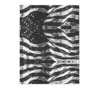 Autocollants élégants en résine avec motif drapeau américain pour ordinateur portable, skateboard, bouteille d'eau, scrapbooking