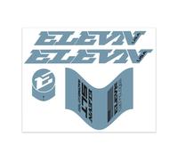 Autocollants Elevn All Cromo Bleu