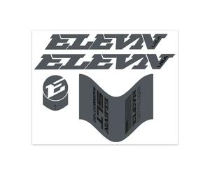 Autocollants Elevn All Cromo Gris