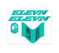 Autocollants Elevn All Cromo Vert