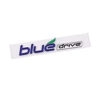 Autocollants Émblème pour Blue Drive Badge, 3D Métal Autocollant Décoration Coffre Arrière de Voiture Décoration Badge Accessoires