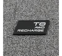 Autocollants Emblèmes de Voiture pour Volvo XC90 XC60 XC40 B5 B6 T3 T4 T5 T6 T8, Logo Emblème Badge, Autocollant D'Insigne Voiture Lettres Badge Plaque Autocollant de Décoration,O
