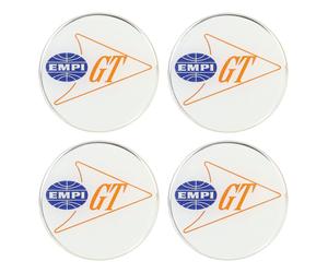 Autocollants EMPI GT pour cache-moyeux de roues