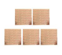 Autocollants en alliage pailleté pour boîte aux lettres en résine époxy