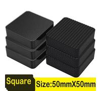 Autocollants En Fibre De Carbone Coordonnants Pour Le Sol De La Maison,Ruban Adhésif Double Face,Patchs De Voiture,Tapis De Bain,60 Pièces - Type Square-2pairs (4pcs)