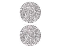 Autocollants en forme de cœur à points brillants argentés, étiquettes scellage for emballage, décoration carte paillettes, 1 pouce, 50 300 pièces(50pcs-B)
