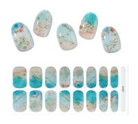 Autocollants en gel pour ongles, bandes pour ongles en gel, Autocollants UV pour ongles, Enveloppements d'ongles en Gel, bandes adhésives de décalcomanies d'art avec limes à ongles, soins des ongles,