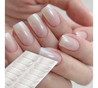 Autocollants en gel semi-durci imperméables et durables, faciles à transporter, bandes de vernis à ongles pour répondre à vos besoins temporaires, s'enlèvent facilement pour nail art manucure