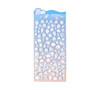 Autocollants en mousse de dessin animé pour bouteilles d'eau, journal intime, étui de téléphone portable, scrapbooking, récompense, artisanat animal