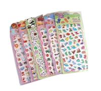 Autocollants en mousse pour enfants pour scrapbooking, carnet, journal, bouteille d'eau, couverture de téléphone, décoration d'ordinateur portable, mousse de dessin animé